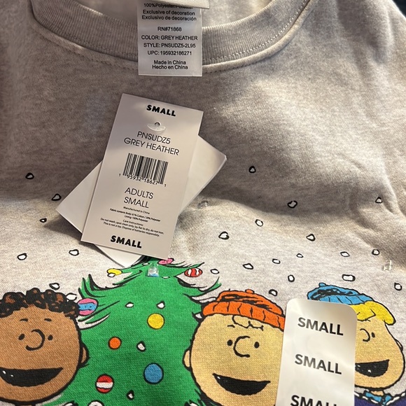 Peanuts Ladies Light Up Sweatshirt - Picture 7 of 9